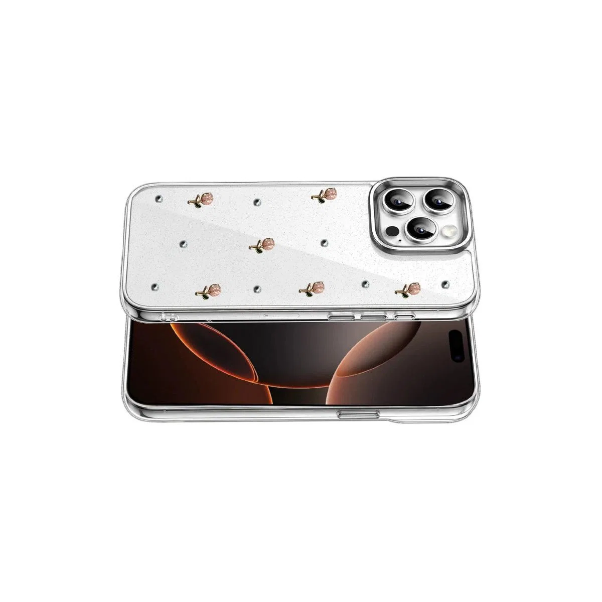 Apple İphone 16 Pro Max Fiyonk Desenli Kapak - Desen 6 görsel 3