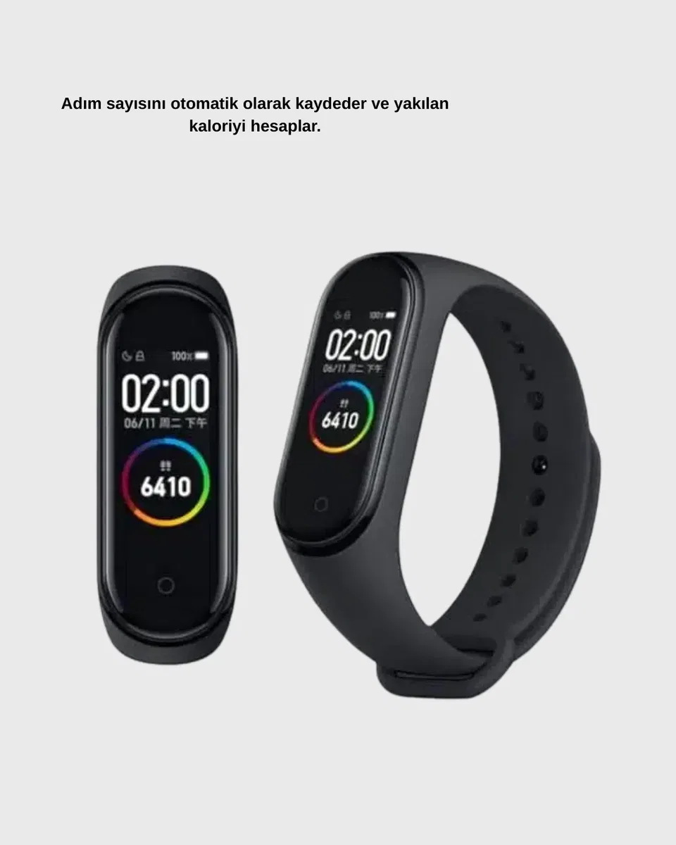 M6 Akıllı Bileklik ve Bluetooth Spor Kulaklık 2’li Set görsel 2