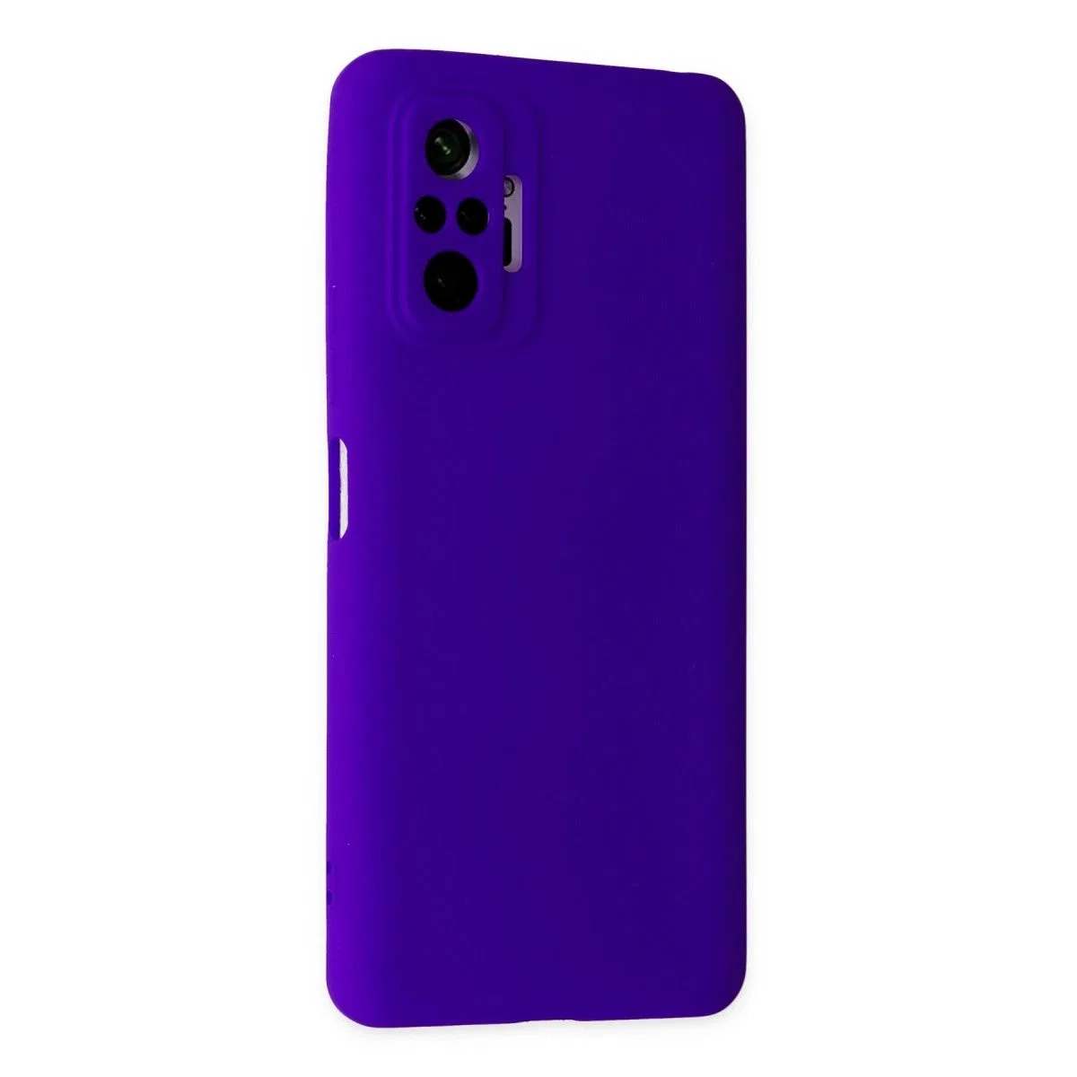 Xiaomi Redmi Note 10 Pro Kılıf Nano İçi Kadife Silikon - Mor görsel 2