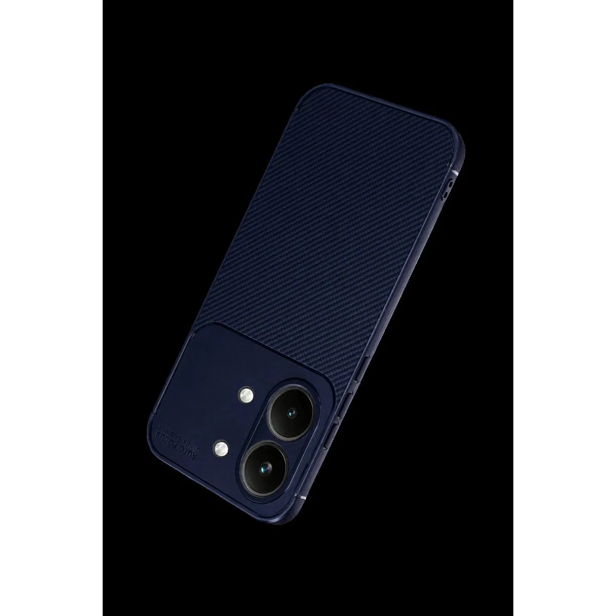 Xiaomi Poco X8 Pro Max Auto Focus Karbon Kapak - Lacivert görsel 3