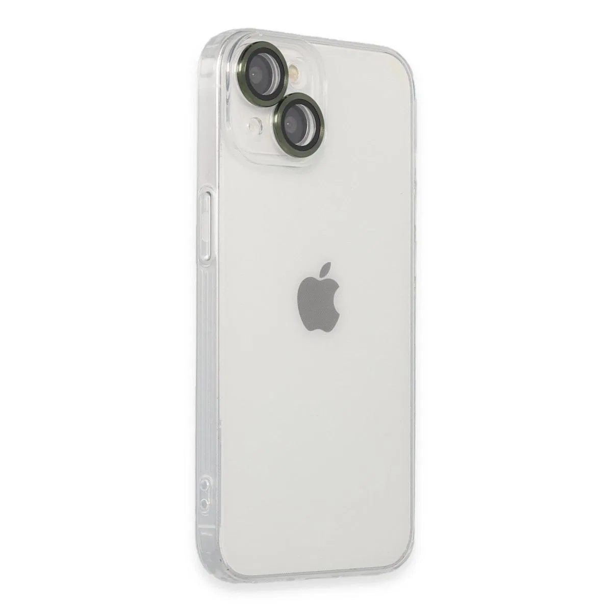 Apple İphone 14 Kılıf Luko Lens Silikon - Yeşil görsel 2
