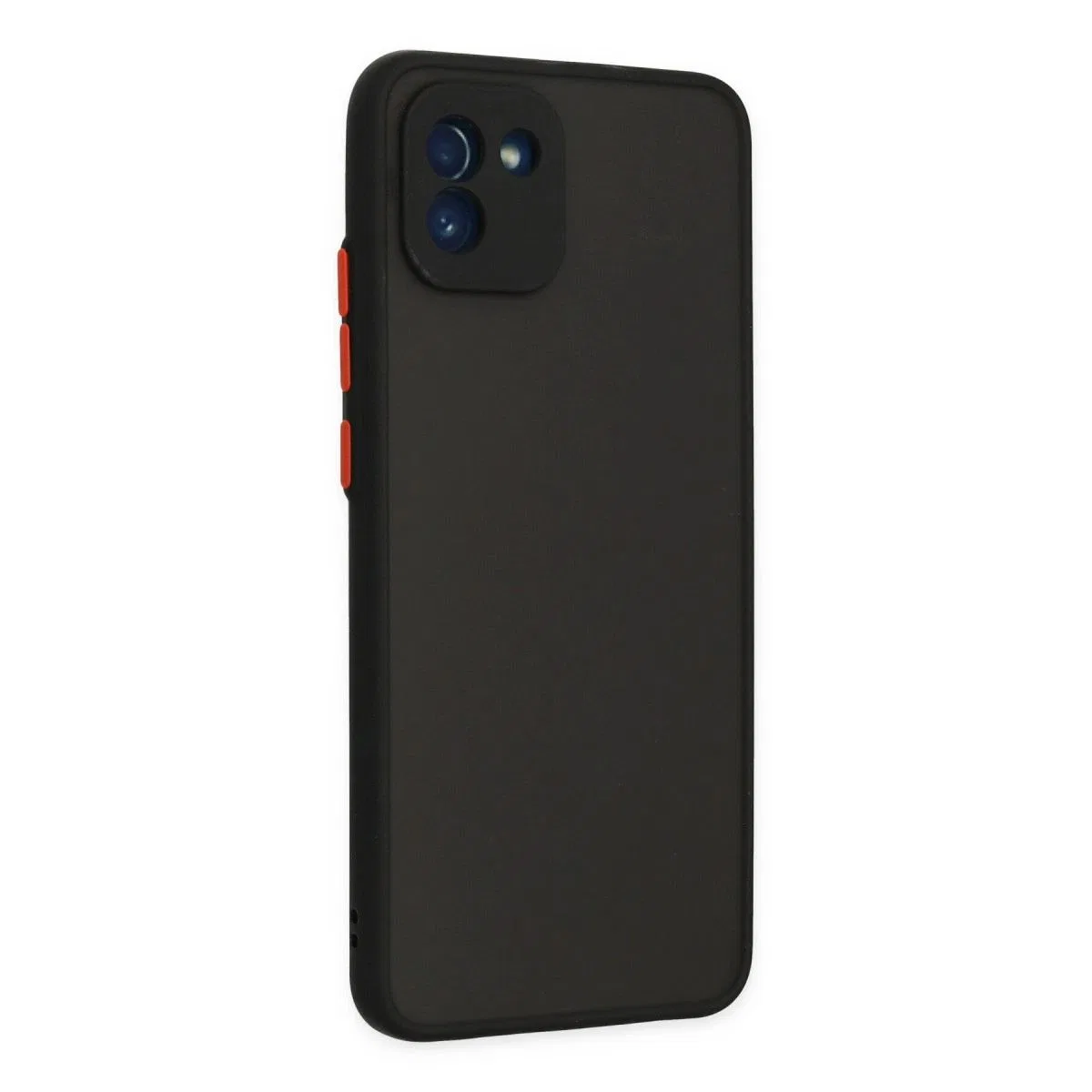 Samsung Galaxy A03 Kılıf Montreal Silikon Kapak - Siyah görsel 2