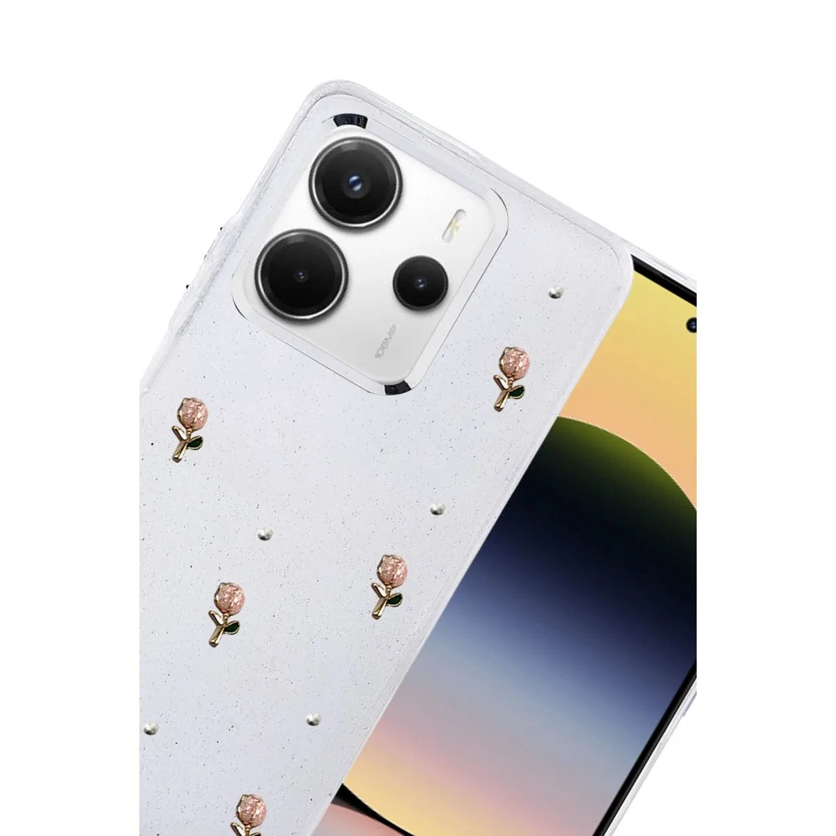 Xiaomi Redmi Note 14 4g Fiyonk Desenli Kapak - Desen 6 görsel 3