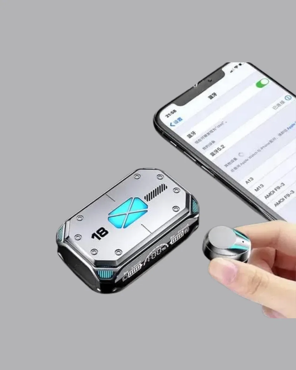 Bluetooth 5. 3 Kablosuz Kulaklık – Hızlı Bağlantı, Düşük Gecikme ve Üstün Ses Kalitesi görsel 3
