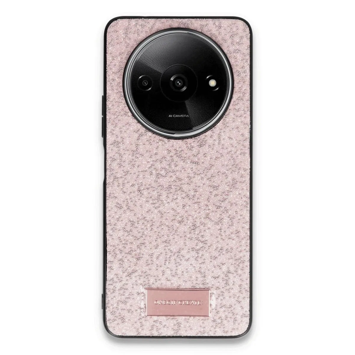 Onegif Xiaomi Redmi A3 4g Bright Simli Kapak - Pembe