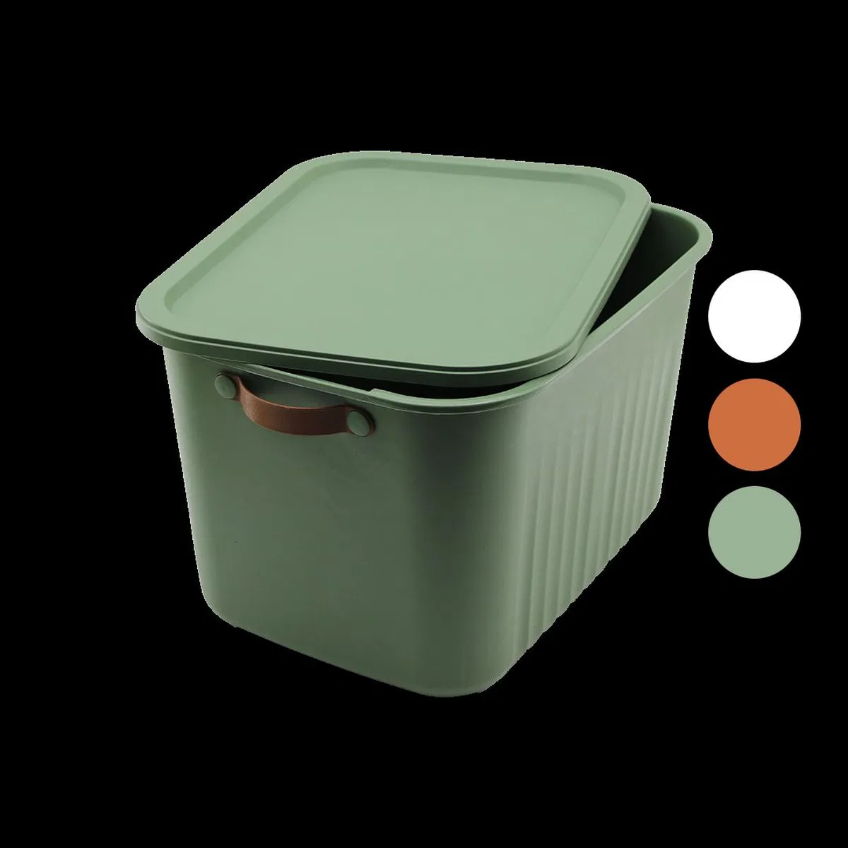 Kapaklı Plastik Organizer Kutu 20 L (40x30x25 cm) görsel 2