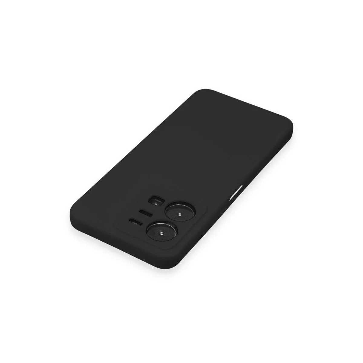 Vivo Y35 Kılıf Nano İçi Kadife Silikon - Siyah görsel 4