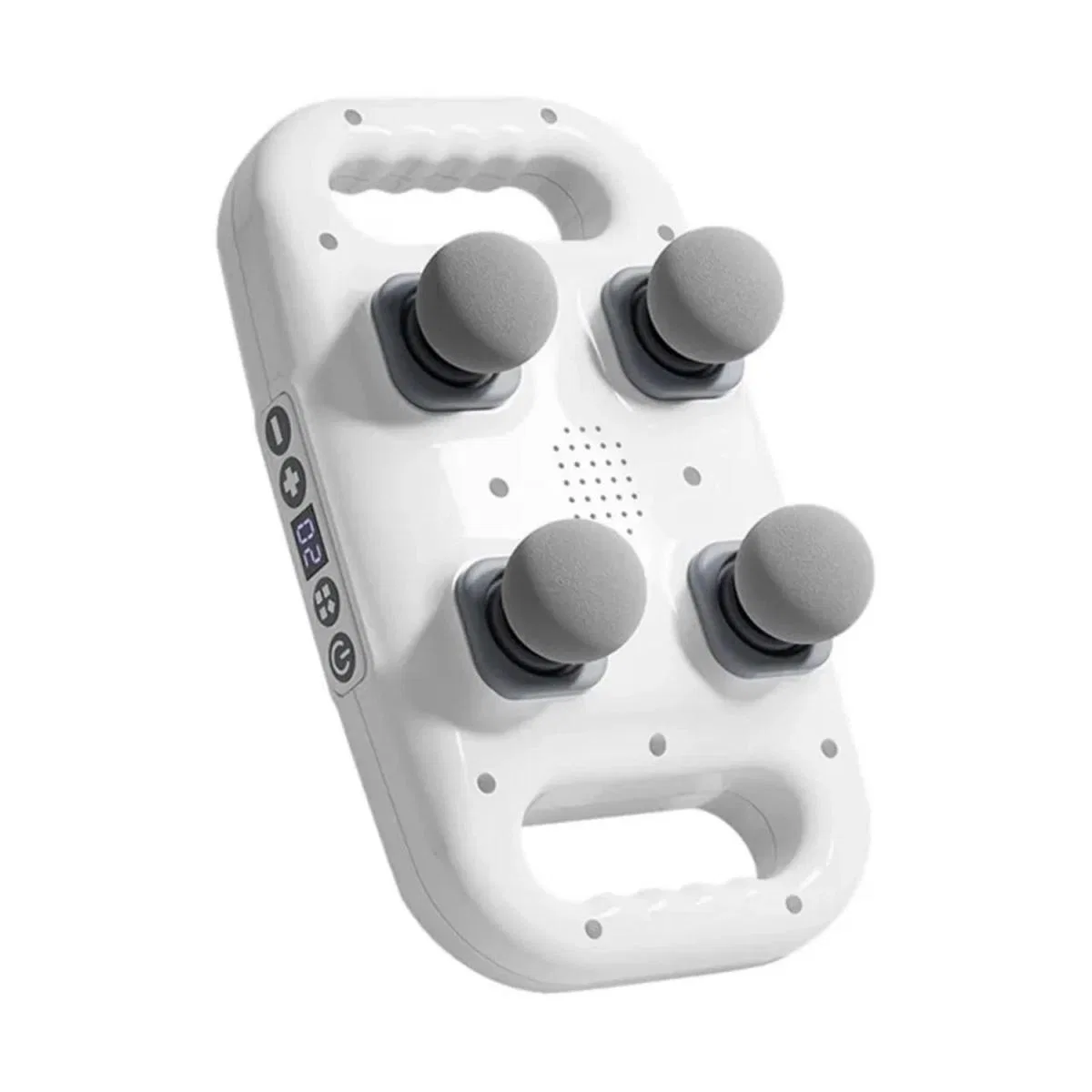 4 Başlıklı Masaj Tabancası - Ergonomik Derin Doku Sırt Ve Boyun Masaj Aleti Ağrı Ve Sızı Giderici görsel 3