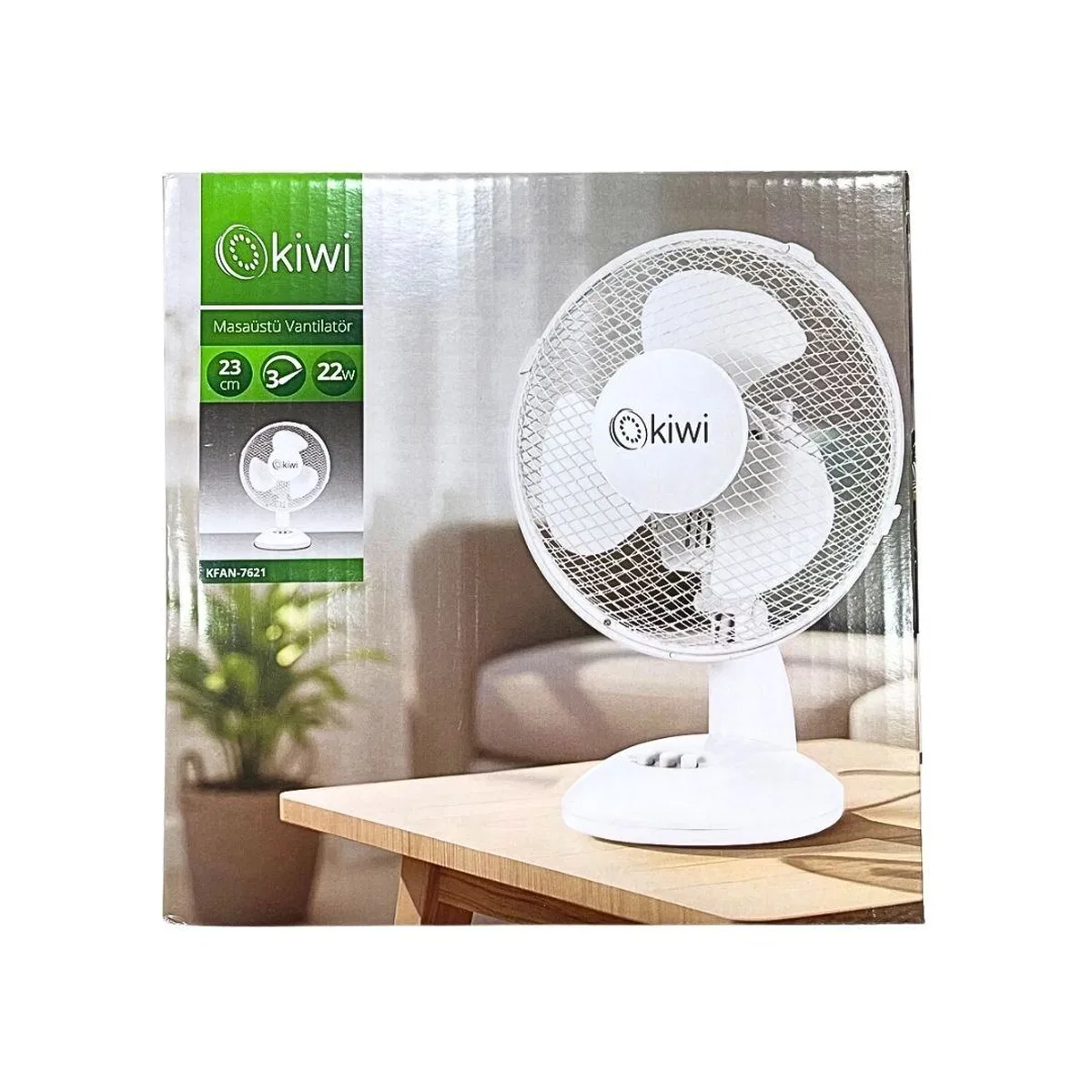 Masaüstü Vantilatör 23 cm görsel 2