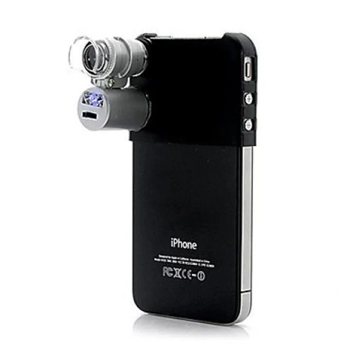Iphone5 Için Uyumlu Kapaklı Lens Mikroskop Taşınabilir Mini Cep Boyutu Led Mikroskop No. 9882ip5ii görsel 8