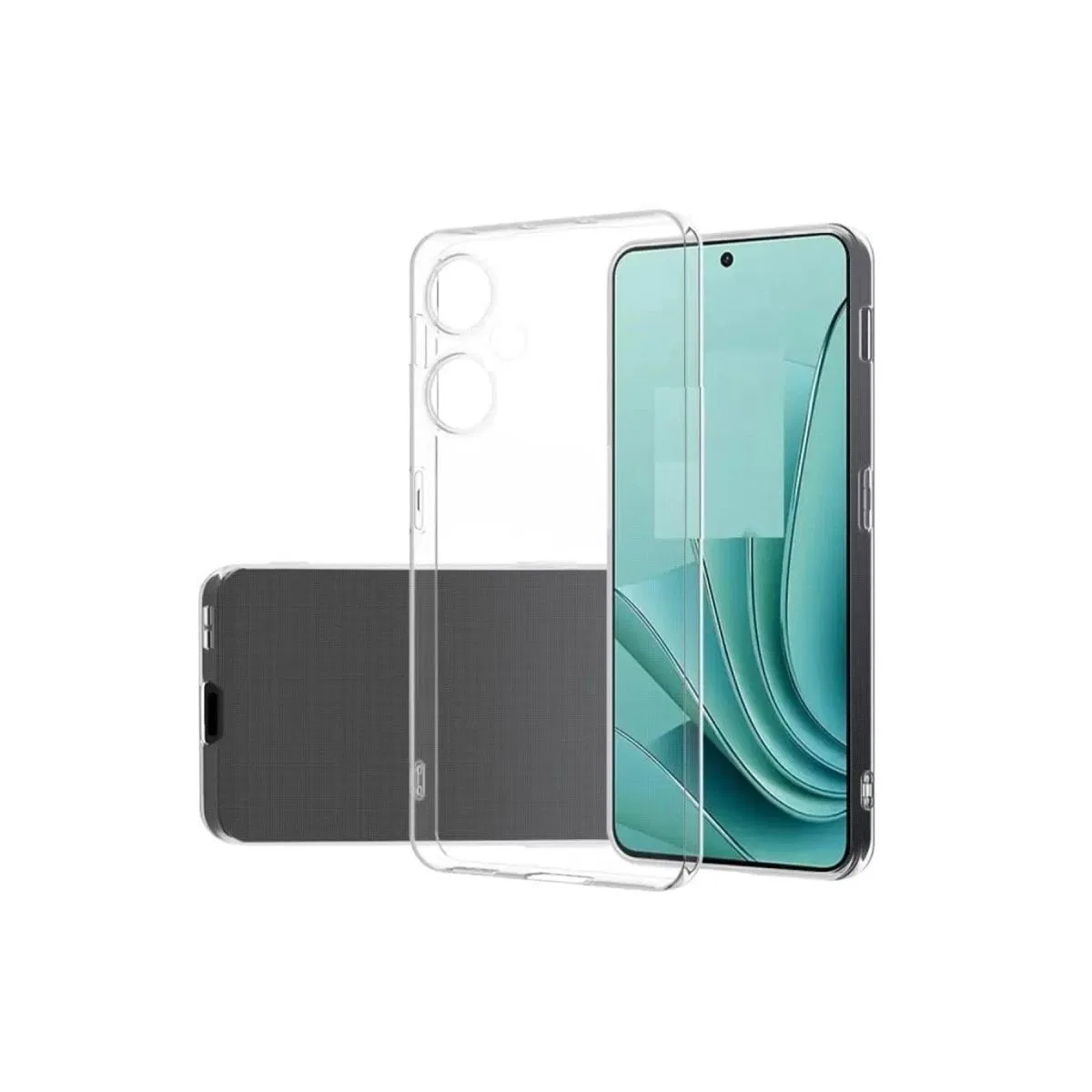 Vivo Y27 Kılıf Lüx Şeffaf Silikon
