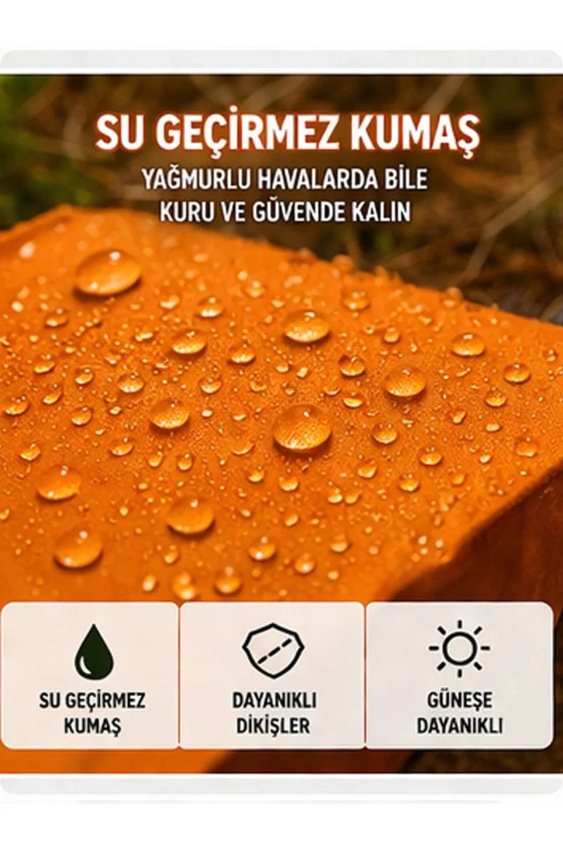 Otomatik Kabin Giyinme Çadırı 120x120x190 Cm Üst Havalandırma Yan Pencereli Duş & Wc Çadırı görsel 3