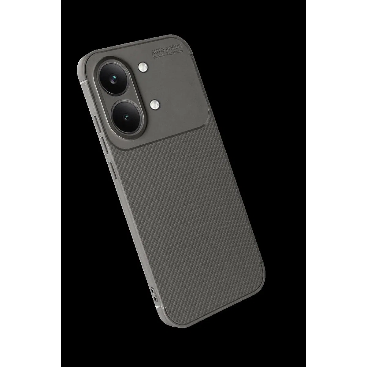 Xiaomi Poco X8 Pro Max Auto Focus Karbon Kapak - Gri görsel 2