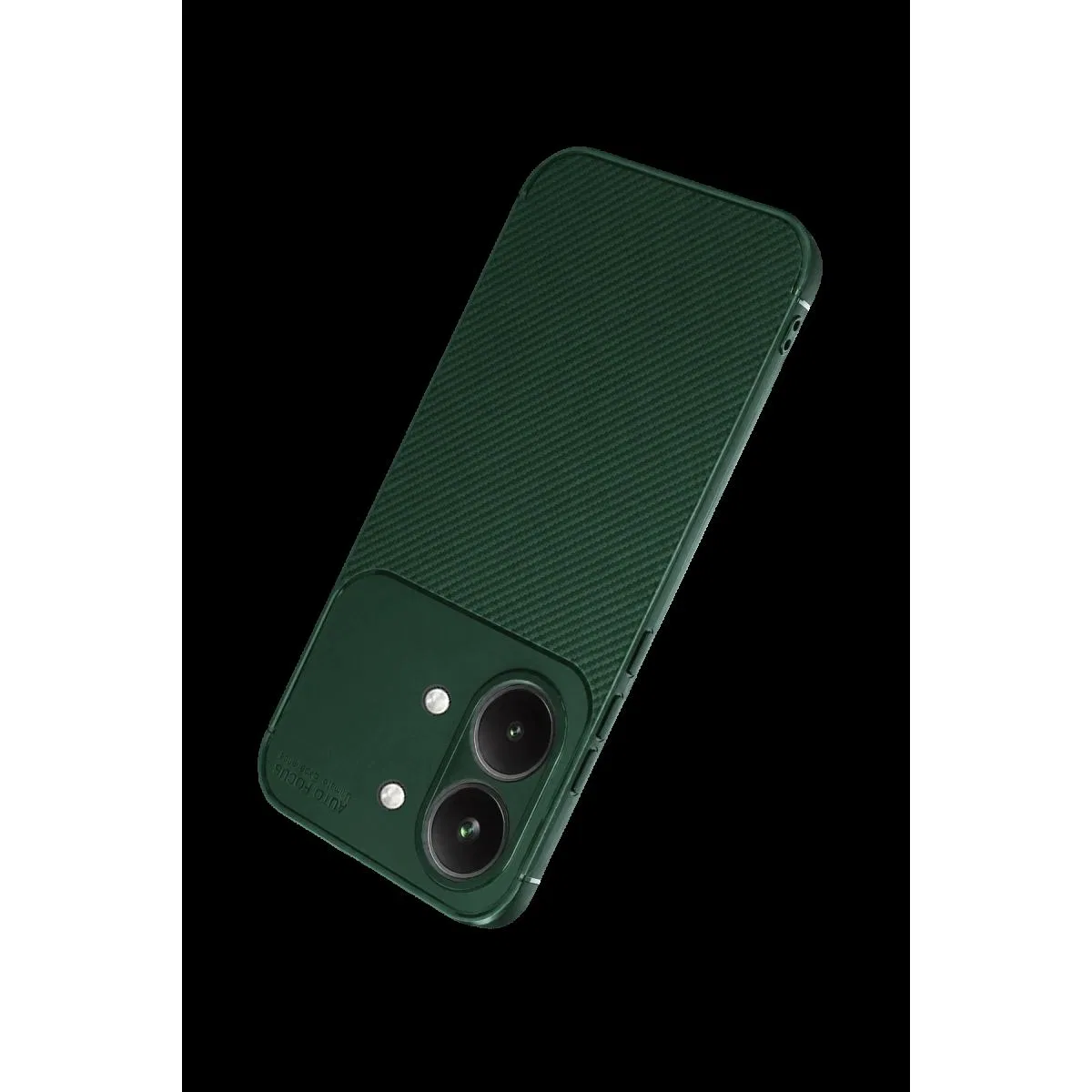 Xiaomi Poco X8 Pro Max Auto Focus Karbon Kapak - Koyu Yeşil görsel 3