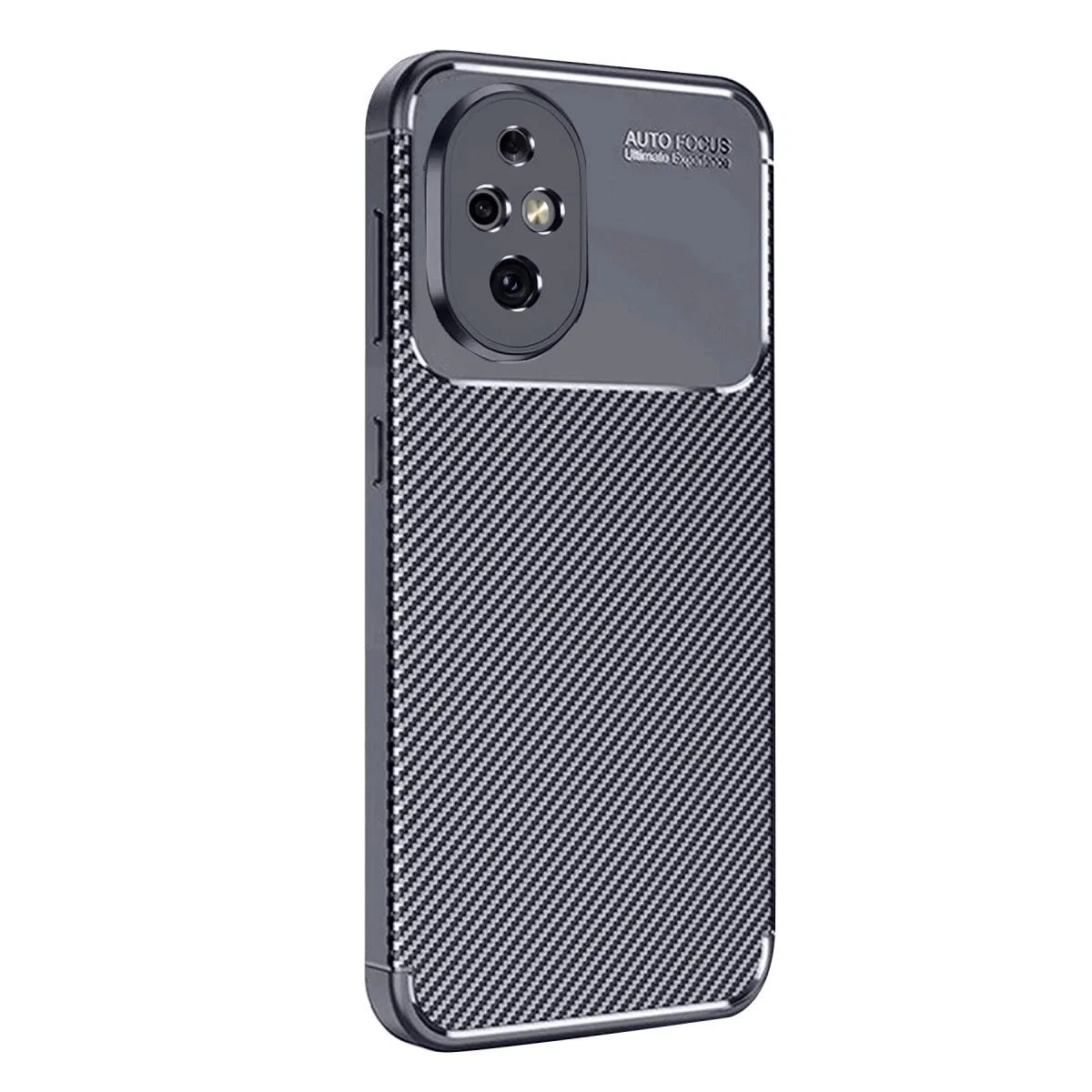 Honor 200 Kılıf Auto Focus Karbon Kapak - Lacivert görsel 3