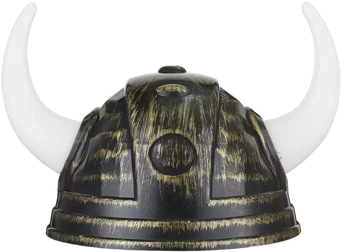 Viking Başlığı Asteriks Başlığı Altın Renk