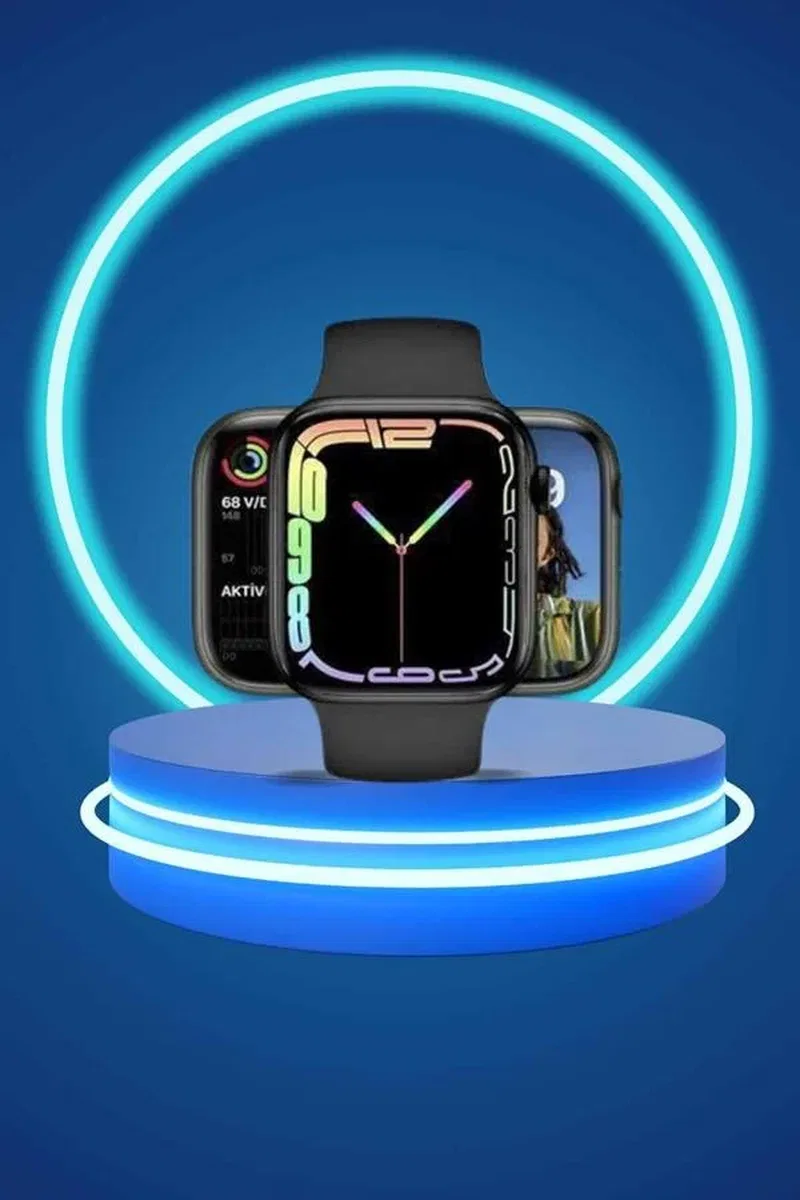 Yeni Nesil Akıllı Saat ve Ucuz Kaliteli Bluetooth Kablosuz Kulaklık Amoled Ekran görsel 5