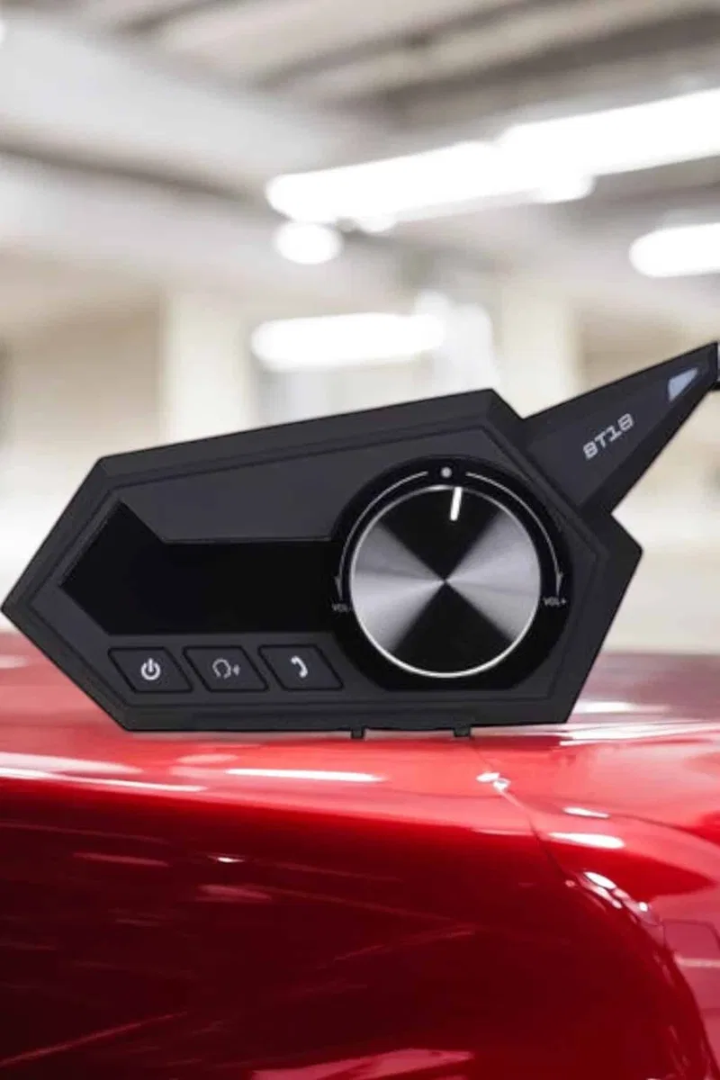 Intercom Kask Kulaklığı ANC Özelliği Yüksek Ses Kaliteli Bluetooth Kulaklık görsel 5