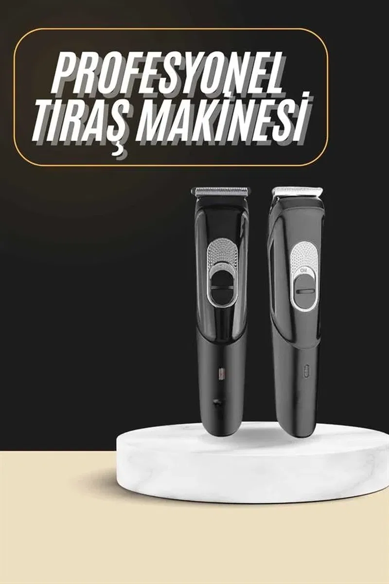 Lazer Epilasyon Öncesi Kısaltma Şarjlı Saç Sakal Tıraş Makinesi Ense Kesme Makinesi görsel 2