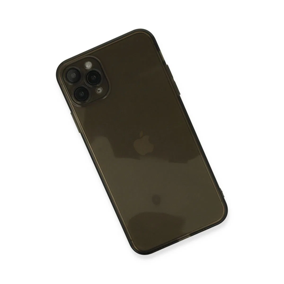 Apple İphone 11 Pro Max Kılıf Fly Lens Silikon - Siyah görsel 3