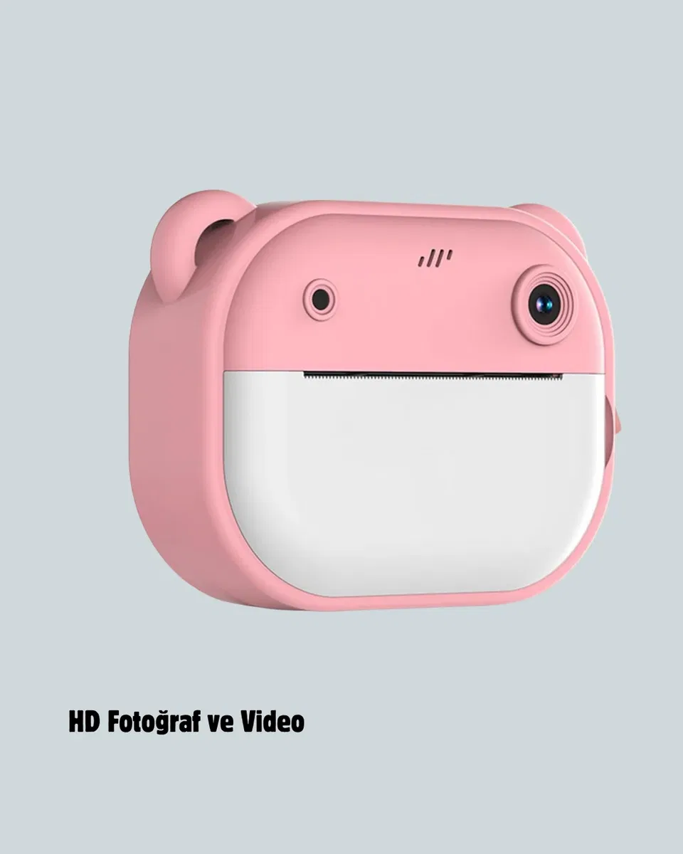 Termal Baskılı HD Şipşak Kamera 24MP Çift Lensli 32GB Hafızalı görsel 2