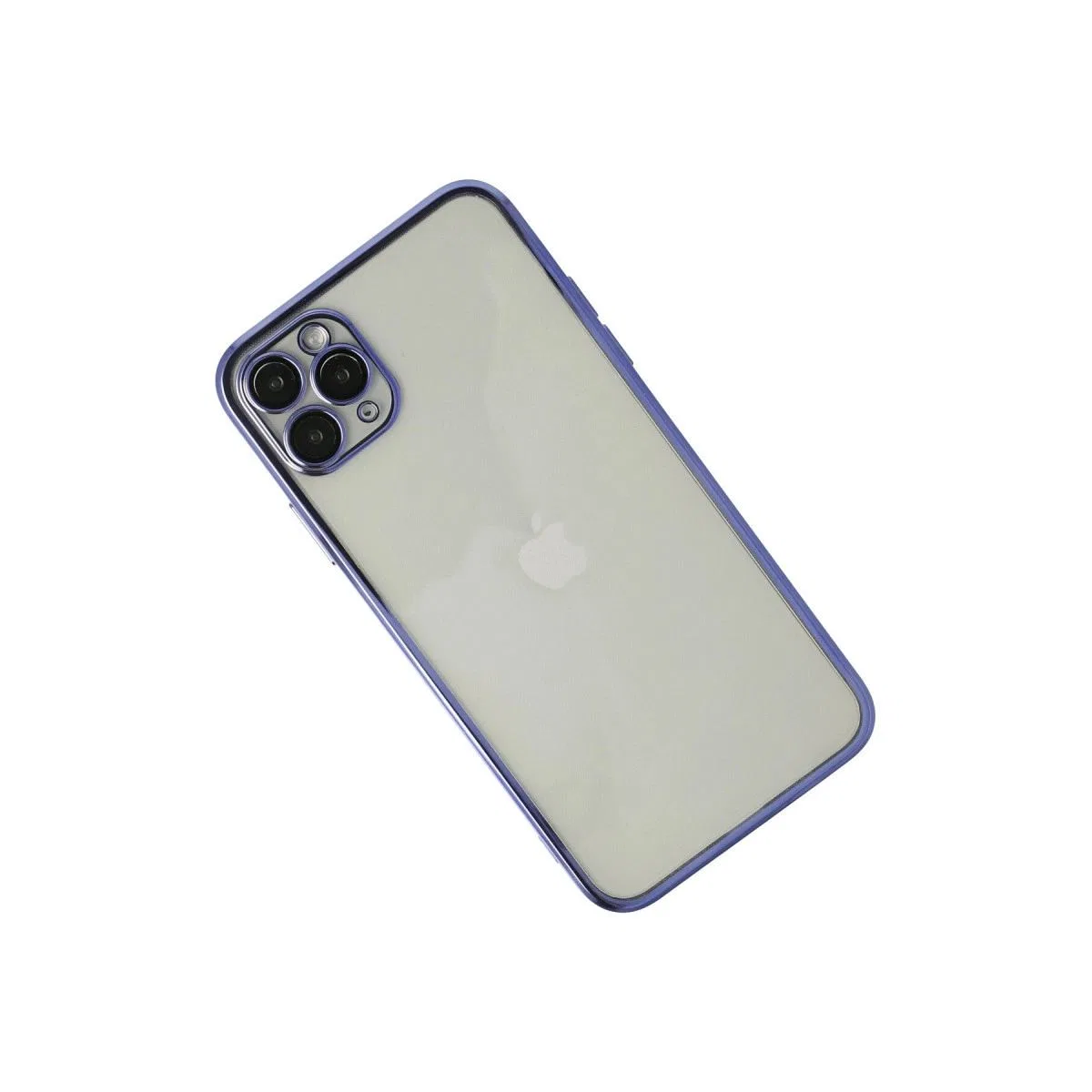 Apple İphone 11 Pro Max Kılıf Razer Lensli Silikon - Mor görsel 2