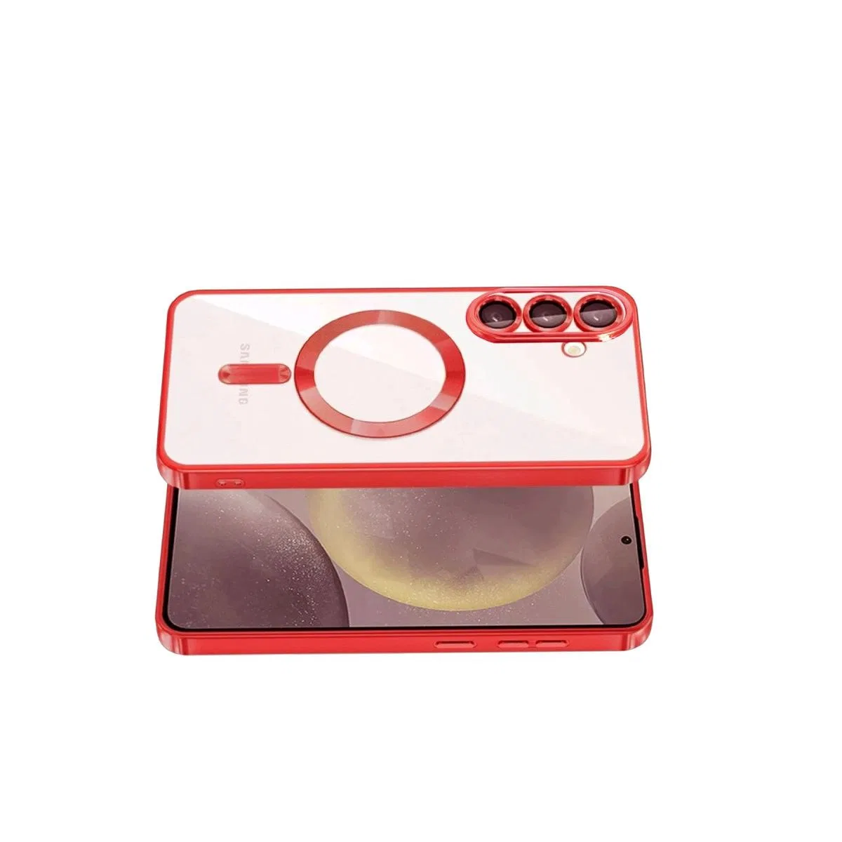 Samsung Galaxy S26 Plus Kross Magneticsafe Kapak - Kırmızı görsel 3