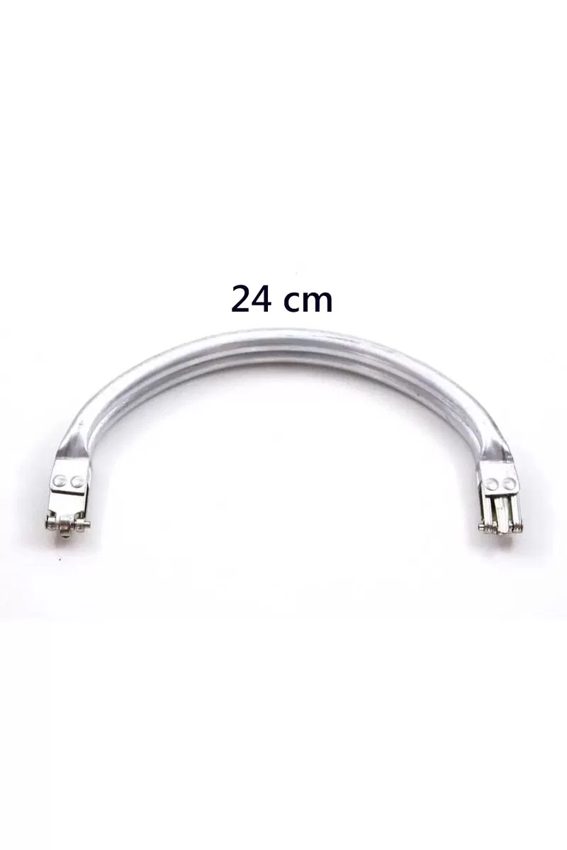 Gizli Metal Oval Çanta Bursu – 24 cm - Metal Çanta Aparatı Çanta Aksesuarı