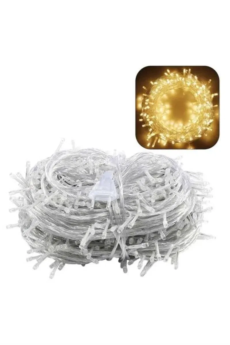10 Metre Günışığı Led Işık Fişli Dekoratif Ortam Aydınlatması 3 Modlu Led Şerit Işık görsel 3