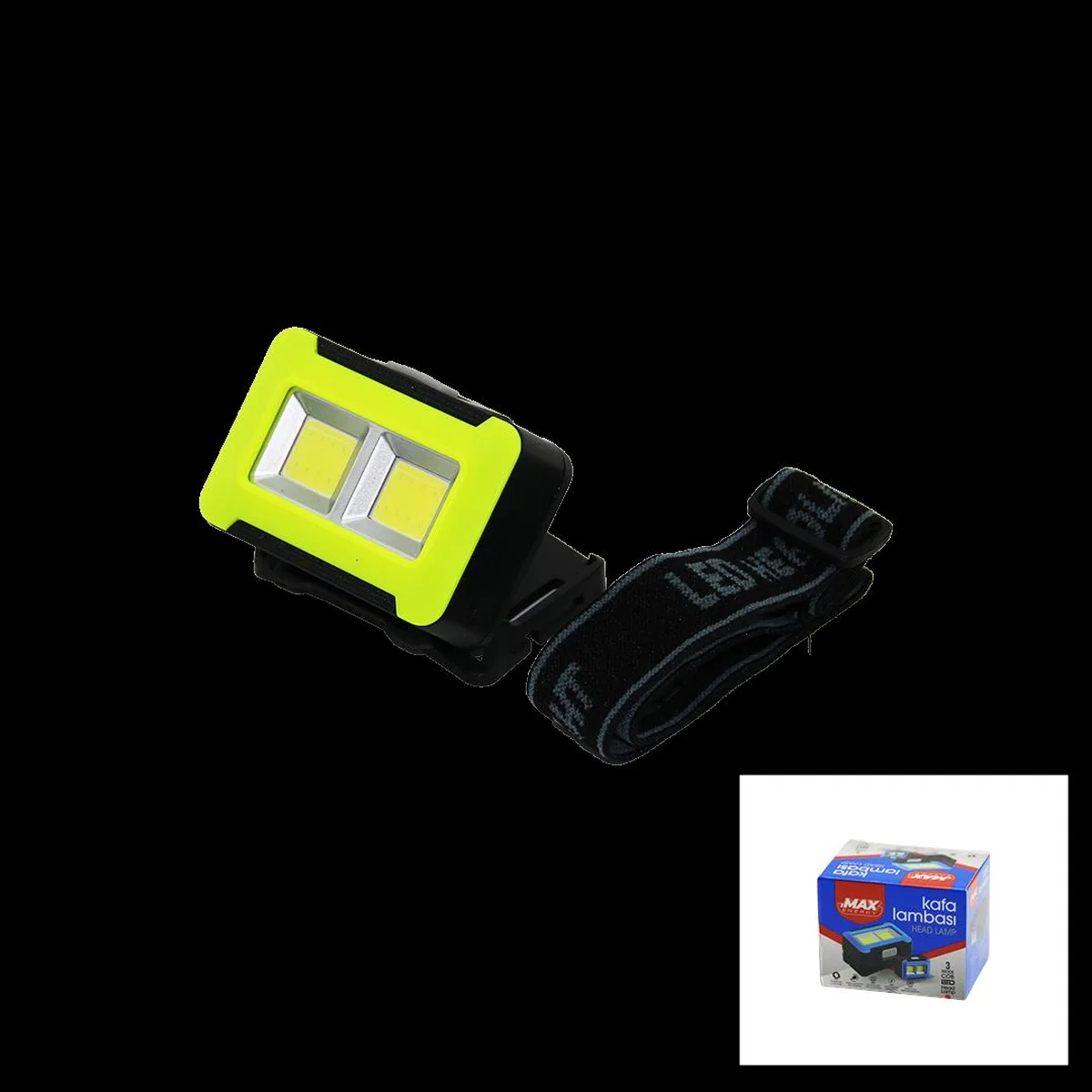 3W COB LED Kafa Lambası 150 Lümen (3 Kademe & Flaşör) görsel 2