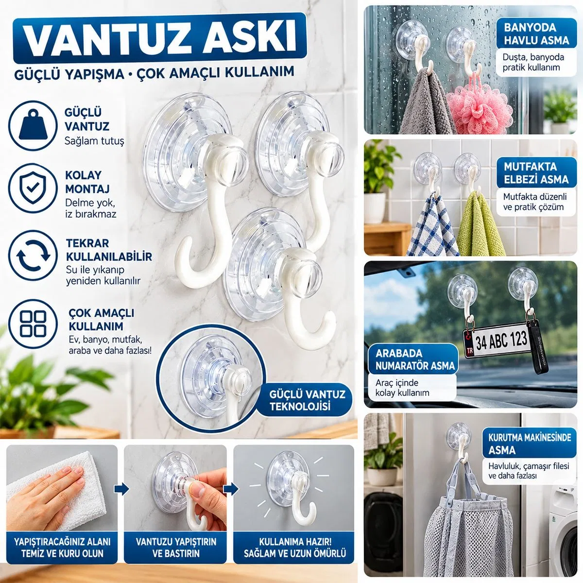 Küçük 30 mm Vantuz görsel 3