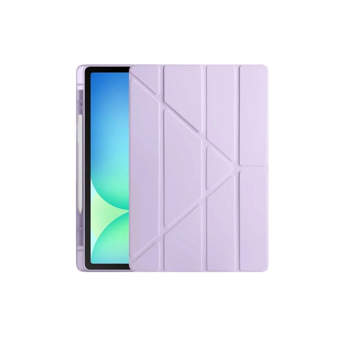 Huawei Honor Pad X9 11. 5 Kılıf Kalemlikli Mars Tablet Kılıfı - Lavender
