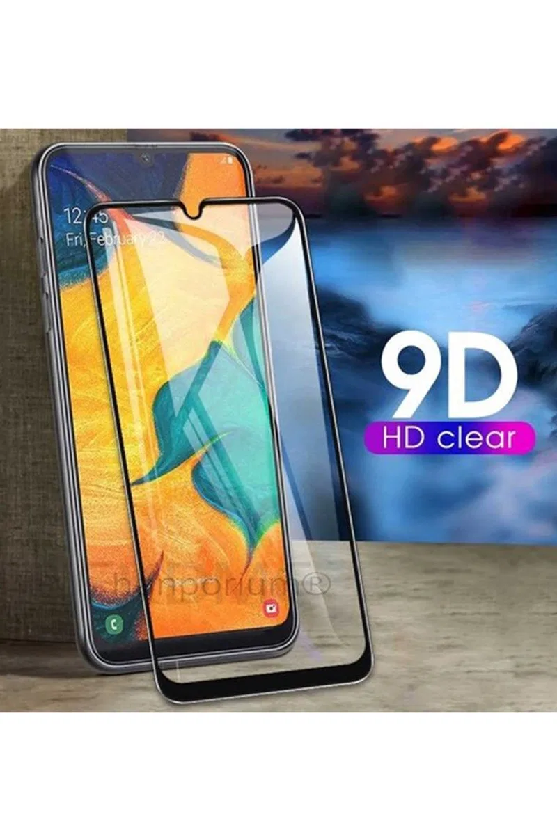 Samsung A23 Uyumlu 9d Tam Kaplayan Parmak Izi Bırakmayan Ekran Koruyucu Film görsel 2