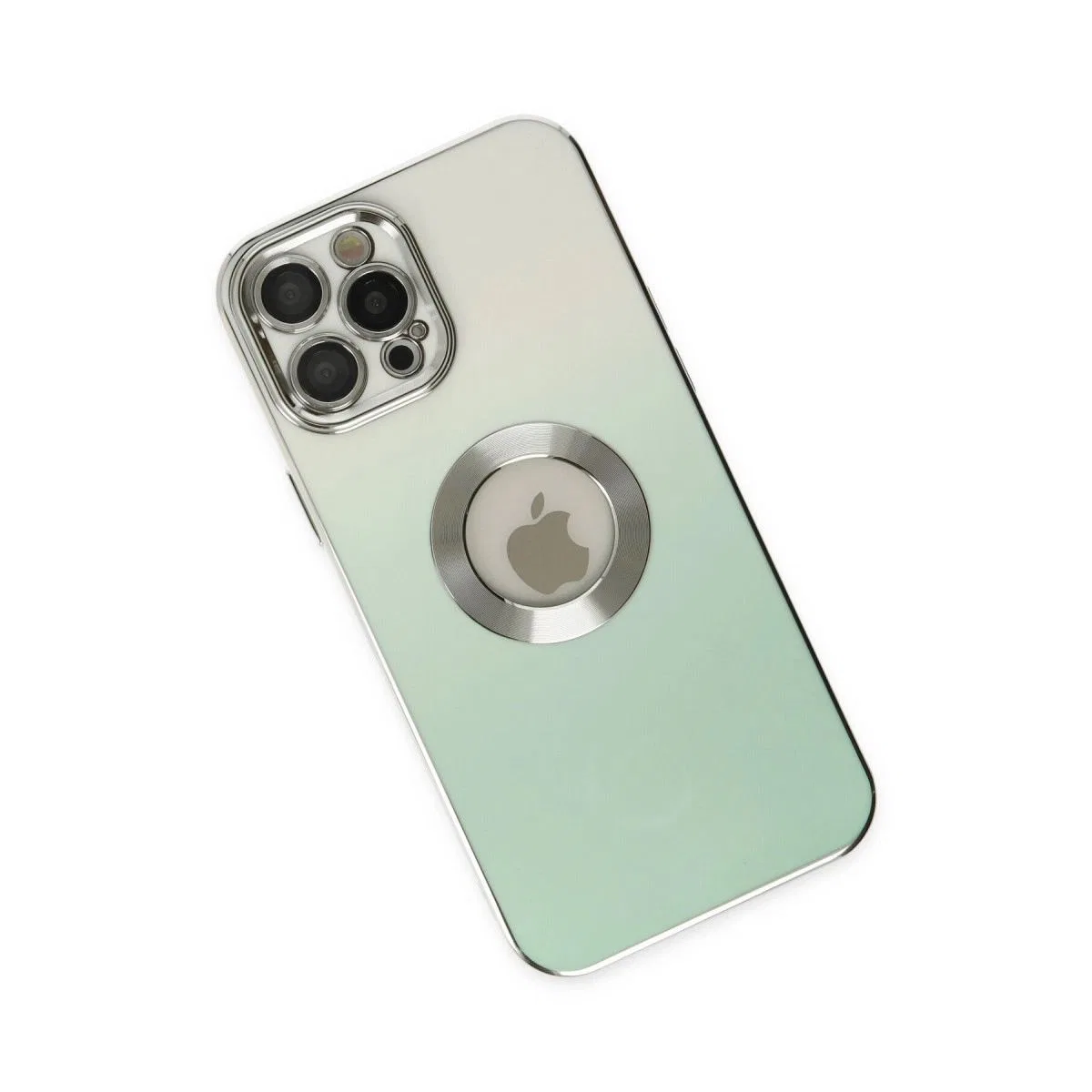 Apple İphone 12 Pro Max Kılıf Best Silikon - Turkuaz görsel 3