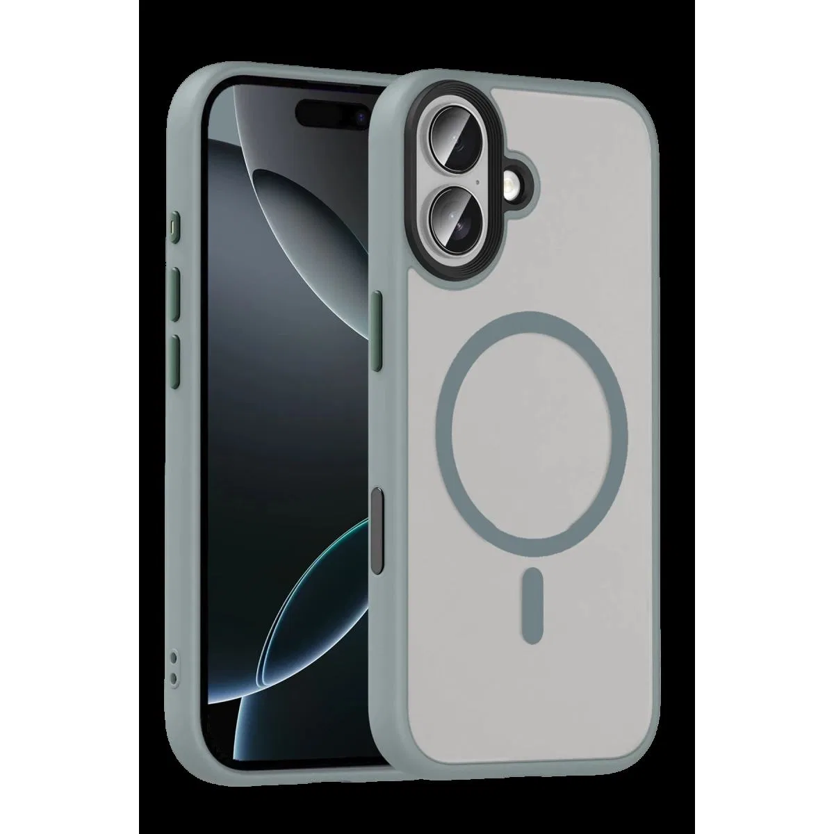 Joko Apple İphone 16 Megane Magsafe Kapak - Titan Gri