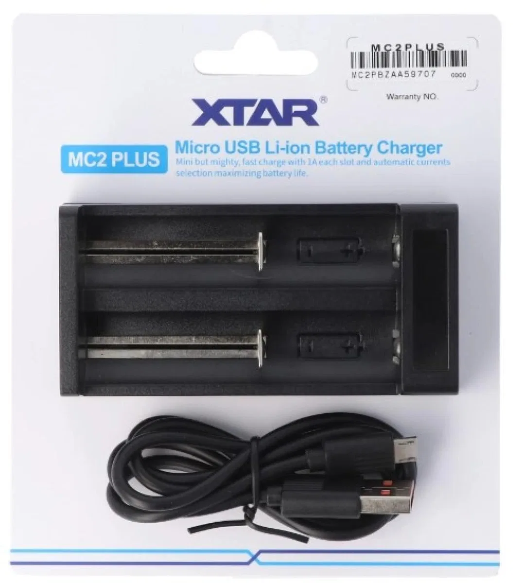 Xtar Mc2 Plus İkili Li-ion Pil Şarj Cihazı görsel 2