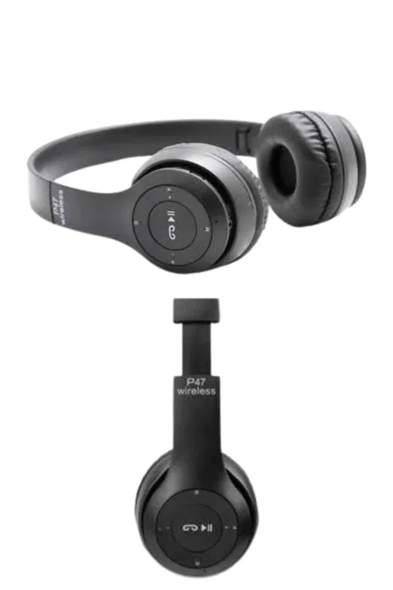 Wireless 5. 0 Bluetooth Kablosuz Kulaklık ANC Özellikli Kulak Üstü Ayarlanabilir görsel 3