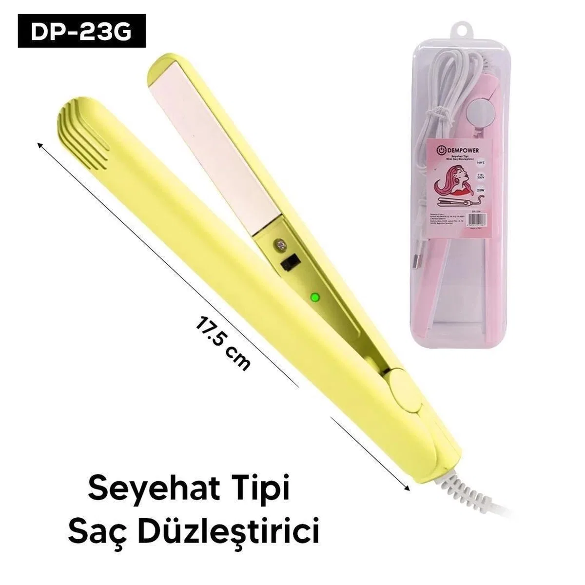 Seyahat Tipi Saç Düzleştirici görsel 4