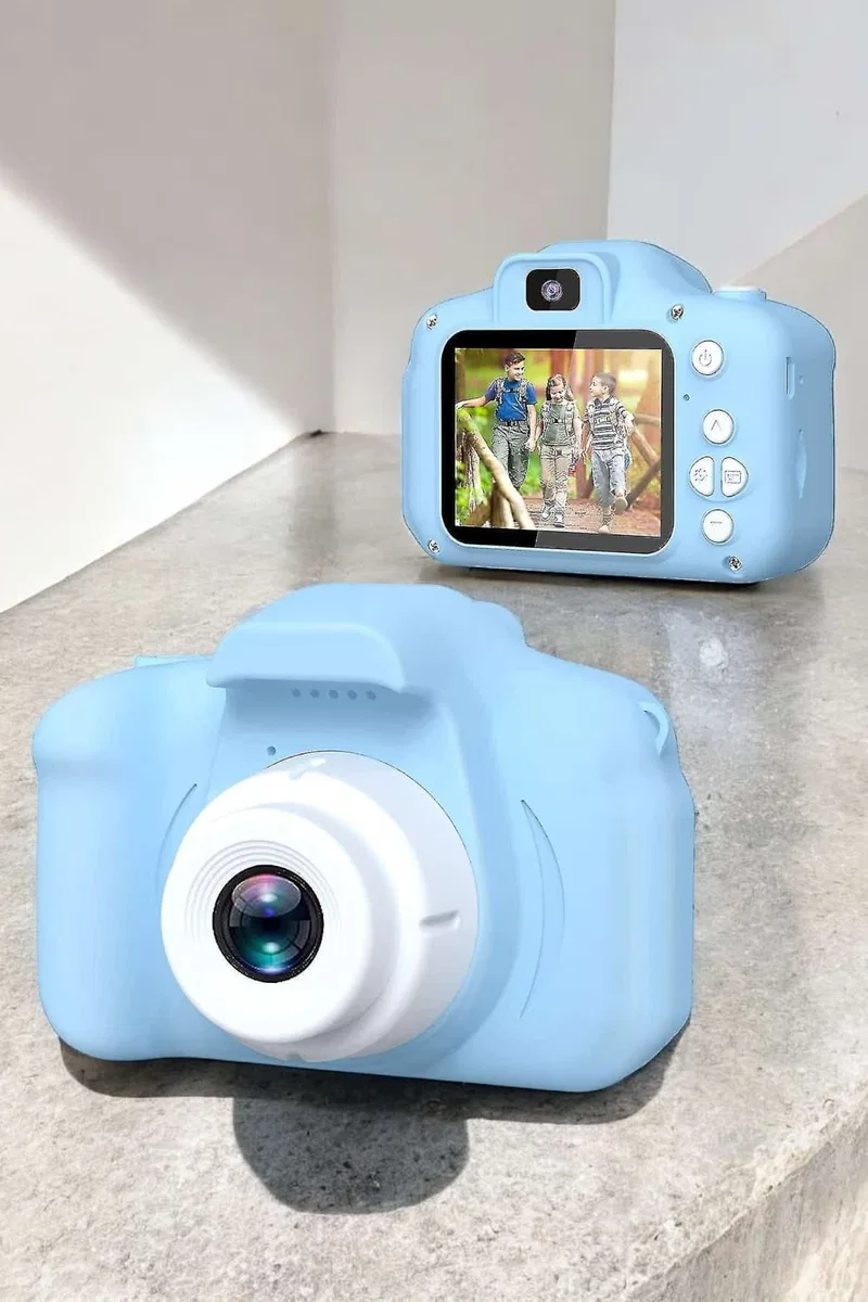 Çocuklara Özel Dijital Fotoğraf Makinesi Mini 1080P HD Kaliteli görsel 4
