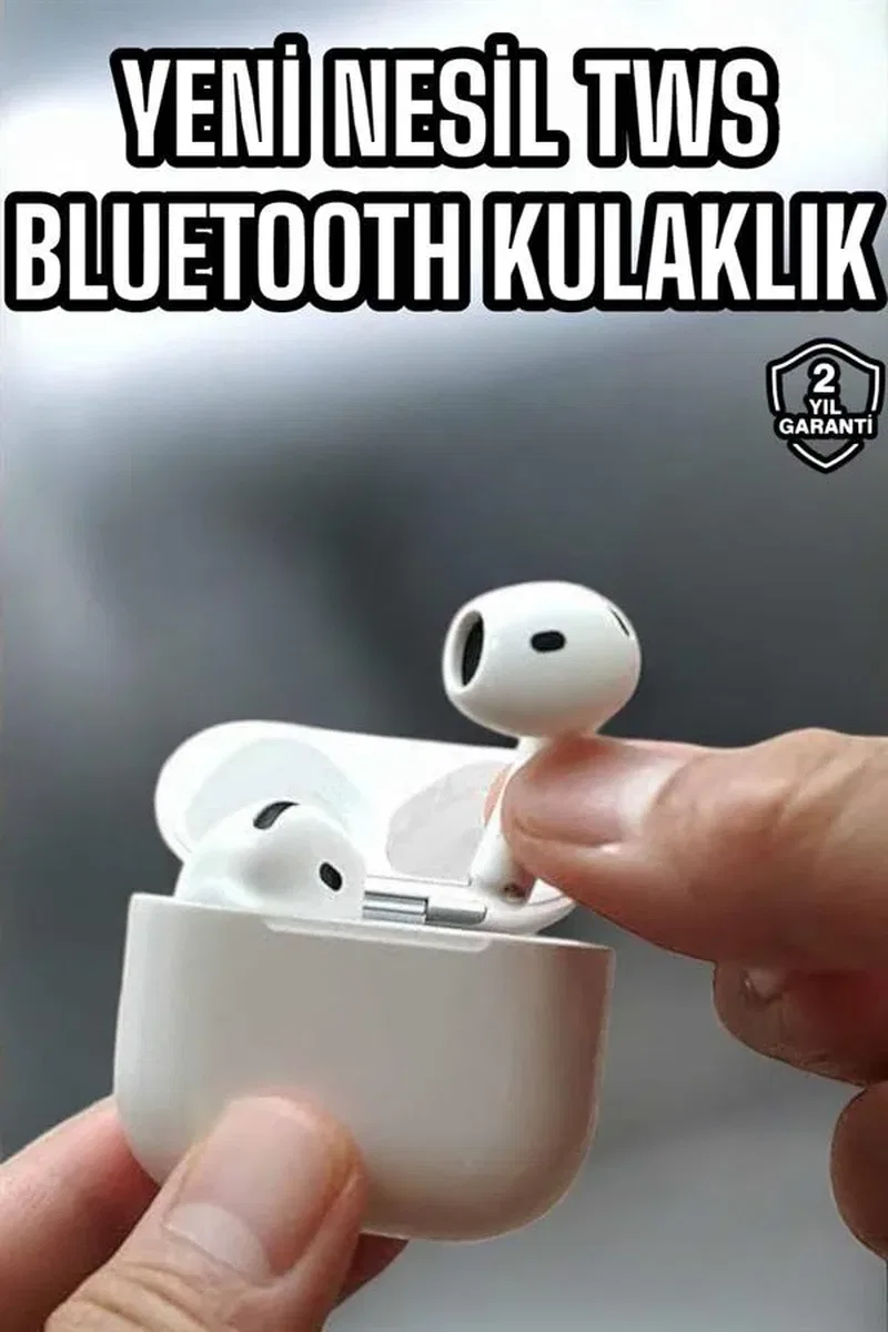 Kaliteli Ucuz İOS ve Android Uyumlu TWS Bluetooth Kulaklık ANC Özelliği Yeni Nesil görsel 2