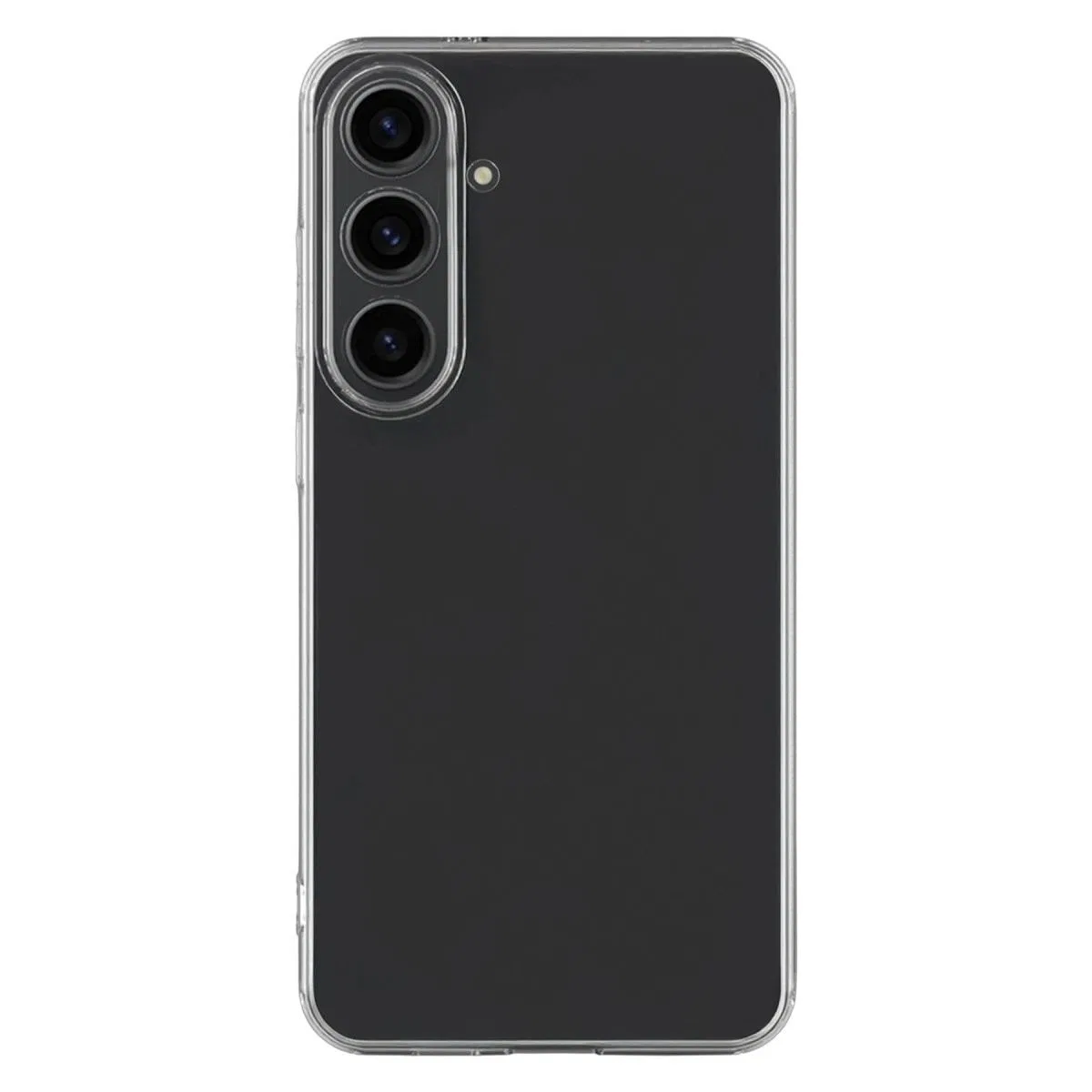 Samsung Galaxy S25 Kılıf Lüx Şeffaf Silikon görsel 2