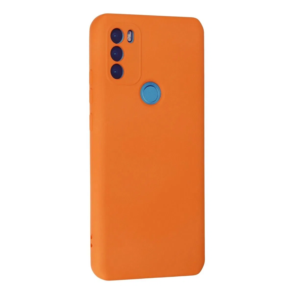 General Mobile Gm 21 Plus Kılıf Nano İçi Kadife Silikon - Turuncu görsel 2