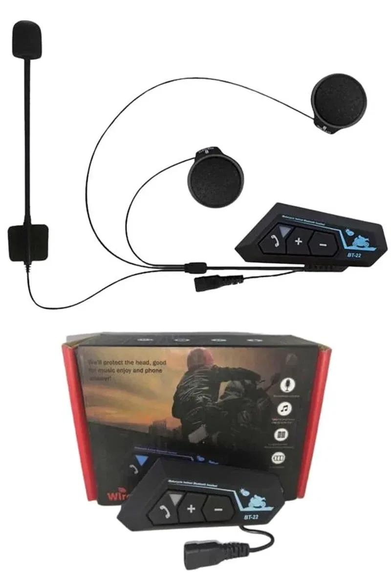 Yeni Nesil Dinleme Ve Konuşma Özellikli Intercom Kask Kulaklığı 5. 0 Bluetooth görsel 5