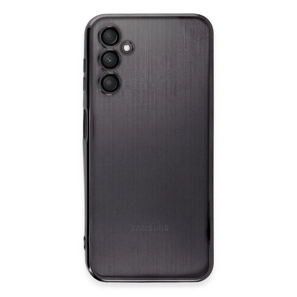 Samsung Galaxy A14 4g Kılıf Razer Lensli Silikon - Siyah görsel 2