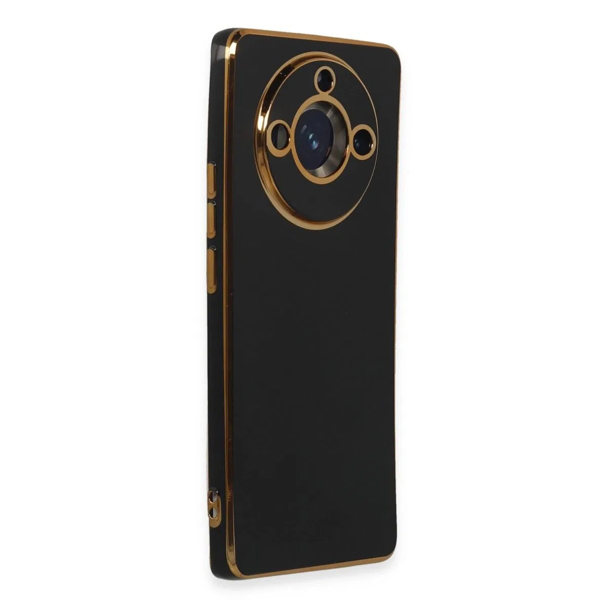 Realme 11 Pro Kılıf Volet Silikon - Siyah görsel 2