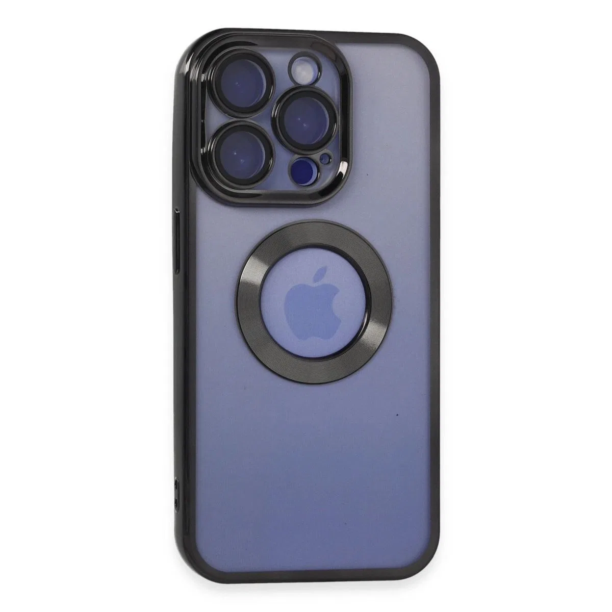 Apple İphone 15 Pro Kılıf Slot Silikon - Siyah