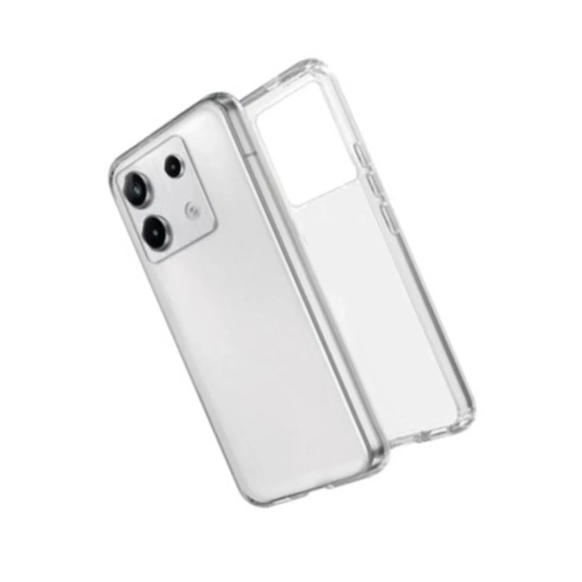 Xiaomi Redmi Note 13 4g Kılıf Lüx Şeffaf Silikon görsel 3