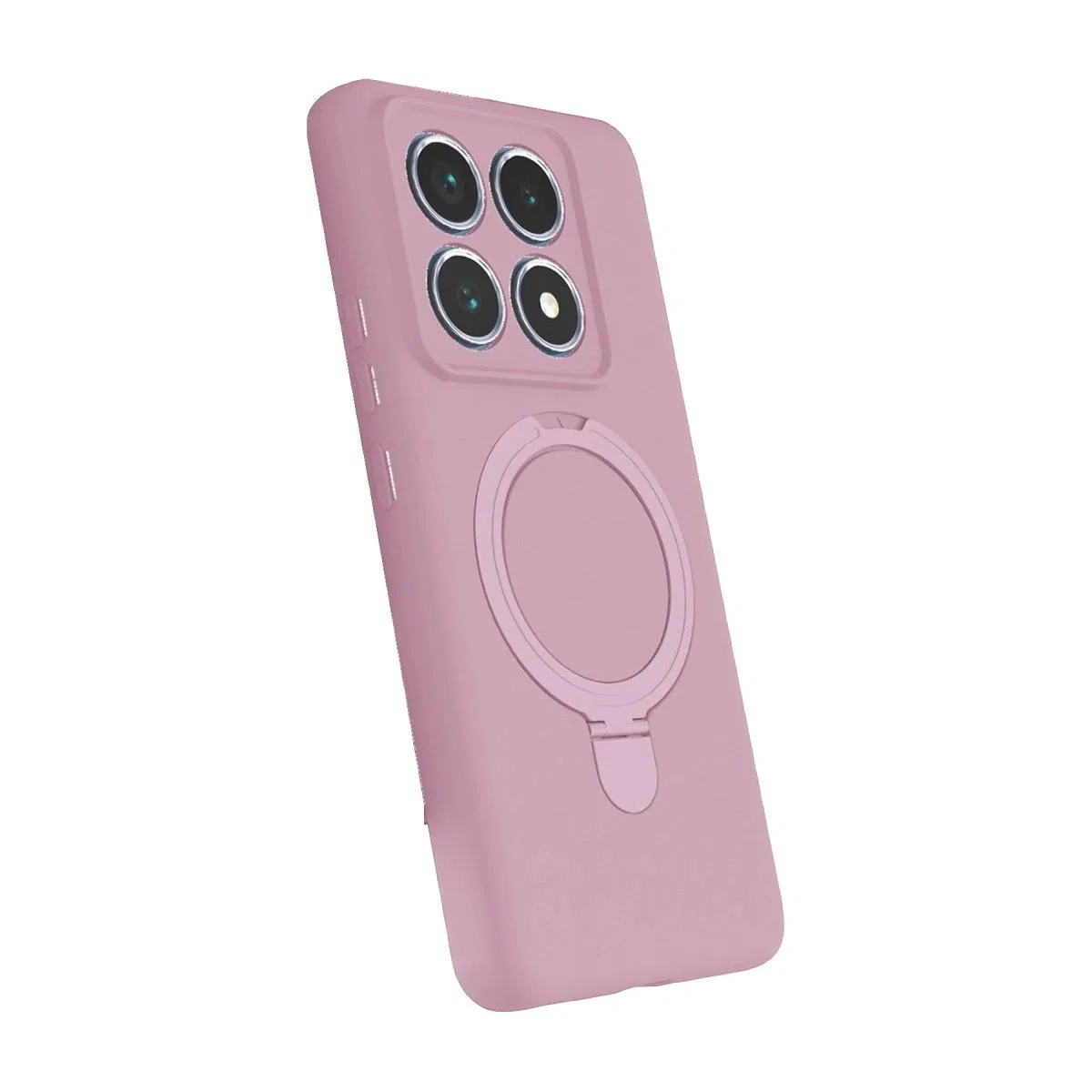 Xiaomi Mi 14t Pro Regal Magsafe Standlı Kapak - Açık Pembe görsel 2