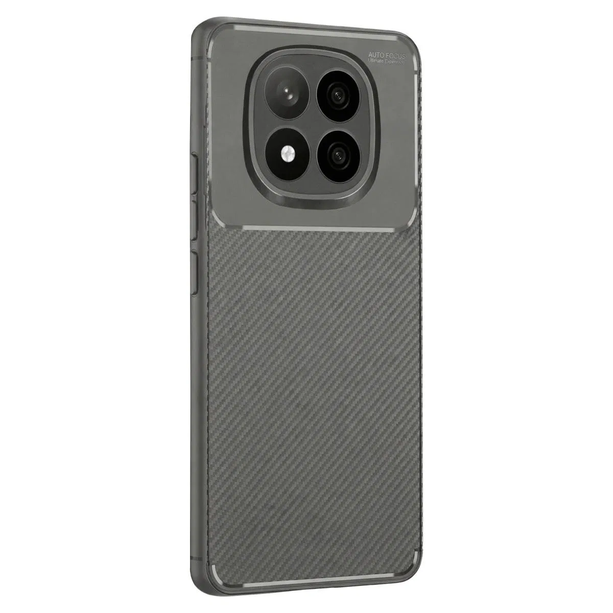 Xiaomi Redmi Note 14 Pro Plus Kılıf Auto Focus Karbon Kapak - Gri görsel 2
