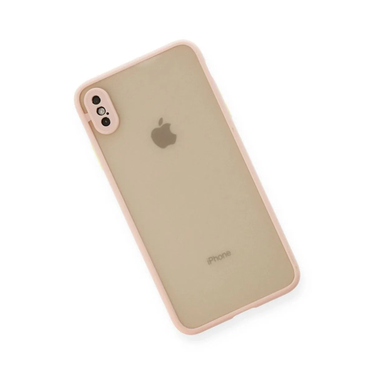Apple İphone X Kılıf Montreal Silikon Kapak - Pembe görsel 3